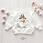 Preview: Buegelbild Vintage Schneemann